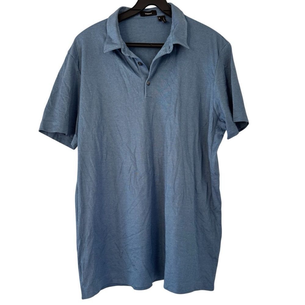 Theory Bron B. Atlas Piqué Polo Size XL
